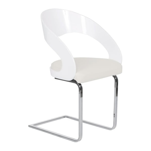 Bijela stolica za blagovanje Kokoon Design Mona