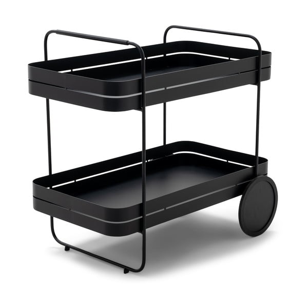Metalna kolica za posluživanje na kotačima 74x42 cm Gin & Trolley – Spinder Design