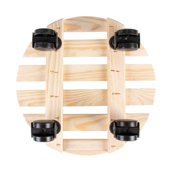 Drveni mobilni stalak za tegle za bilje ø 29 cm (visina 8 cm) Indoor & Outdoor – Esschert Design-image-3