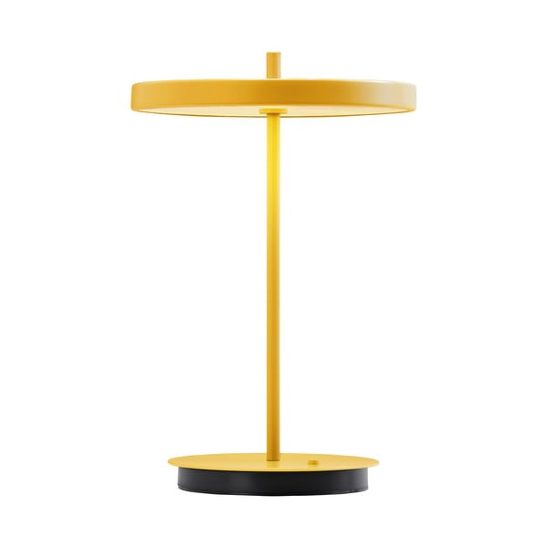 Žuta  metalna LED stolna lampa s metalnim sjenilom (visina 31 cm) Asteria Move – UMAGE-image-4