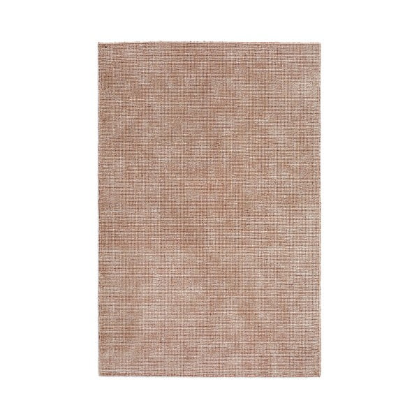 Ručno rađen tepih viskozan boje terakote 160x230 cm Elvan – Kave Home