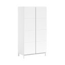 Bijela dječja garderoba 99x196x58 cm Eva – Vipack