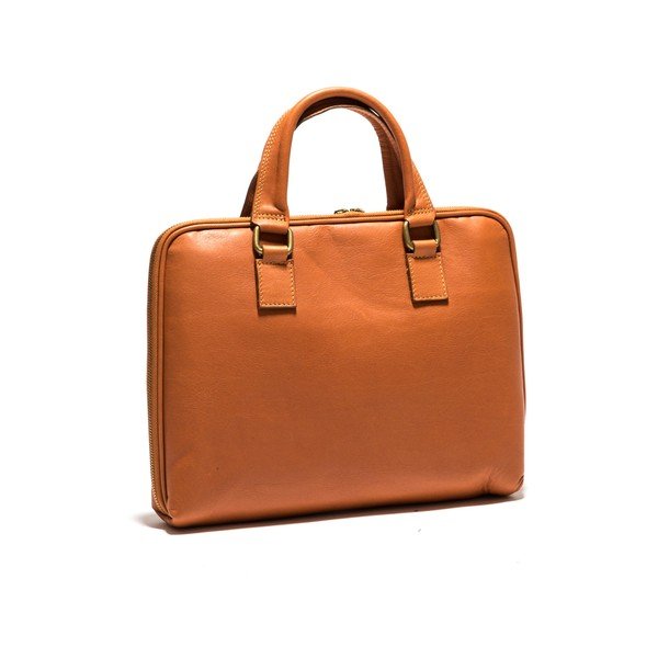 Kožna torba za laptop Anna Luchini 2120 Cognac-image-1