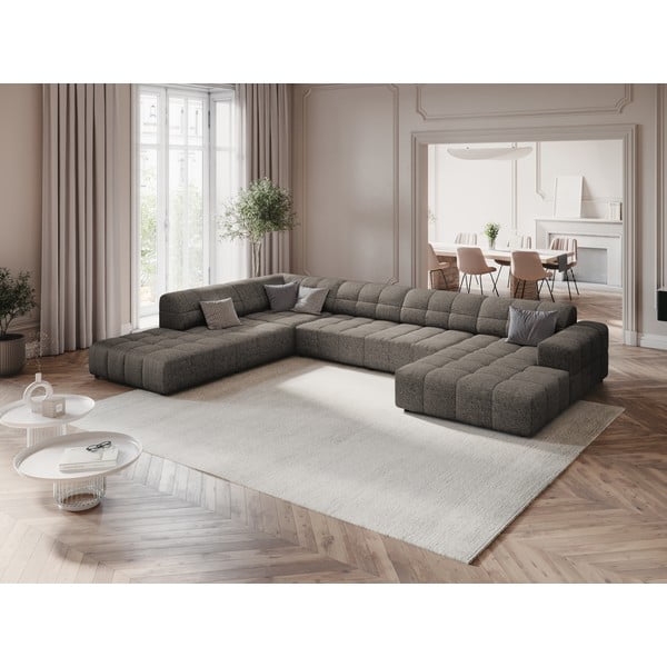 Tamno siva kutna garnitura (s lijevim kutom/u obliku slova "U") Chicago – Cosmopolitan Design-image-1