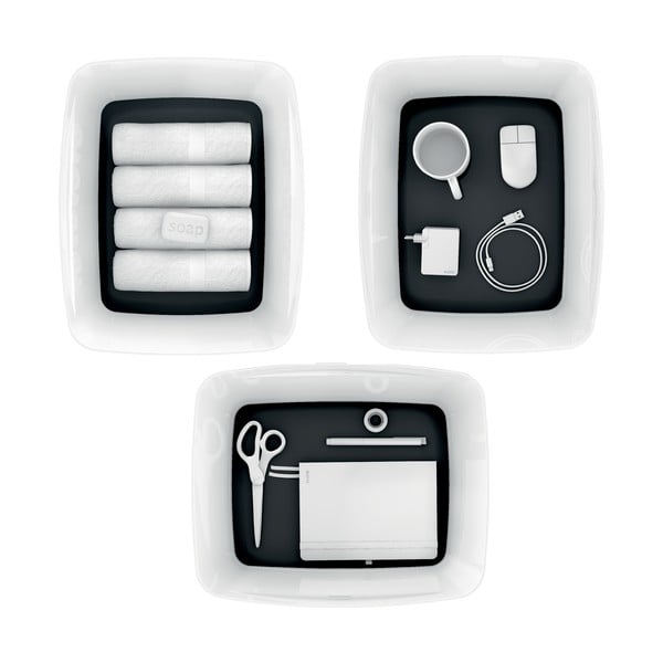 Bijelo-crna kutija s poklopcem Leitz MyBox, volumen 18 l-image-2