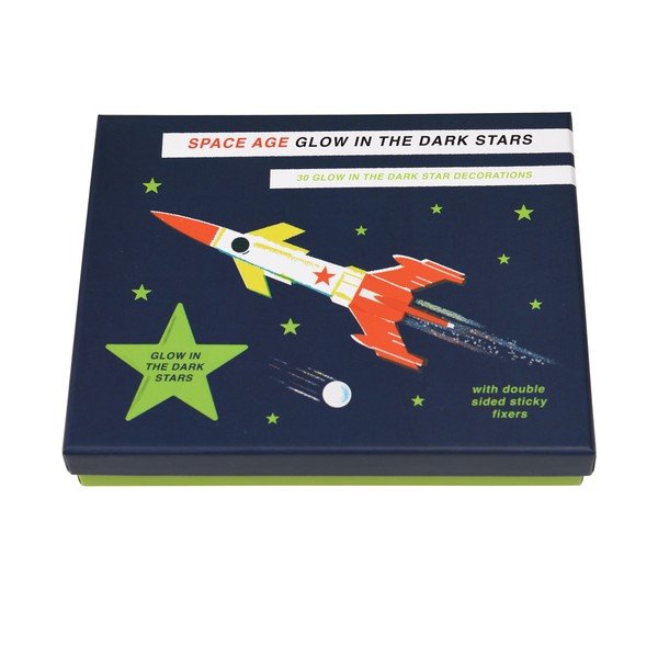 Set samoljepljivih svjetlećih naljepnica Rex London Space Age Glow-image-1