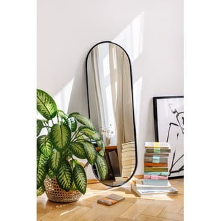 Crno zidno ogledalo Bonami Essentials Lilee, 40 x 120 cm