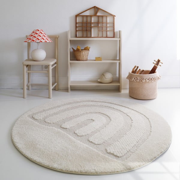 Krem dječji tepih ø120 cm Rainbow Dream S – Nattiot-image-2