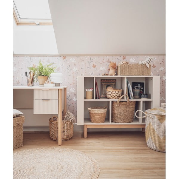 Bež dječja biblioteka 120x40 cm Miloo – Pinio-image-3