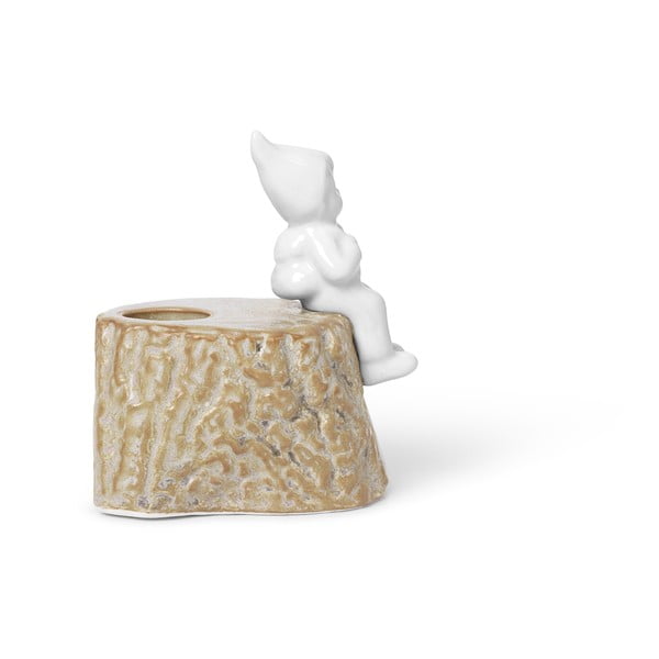 Božićni svijećnjak od porculana i keramike Kähler Design, dužine 9 cm-image-3