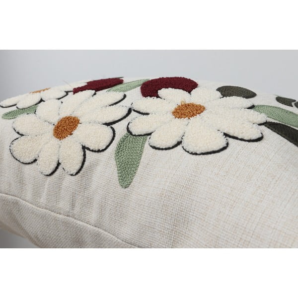Laneni ukrasni jastuk 43x43 cm Papatya – Mioli Decor-image-3