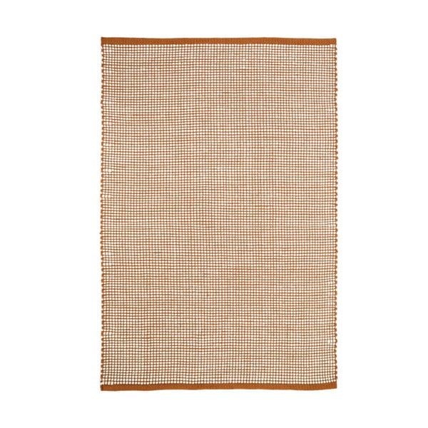 Narančasti tepih s udjelom vune 230x160 cm Bergen - Nattiot