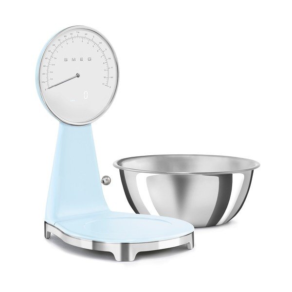 Svijetlo plava plastična digitalna kuhinjska vaga – SMEG-image-3