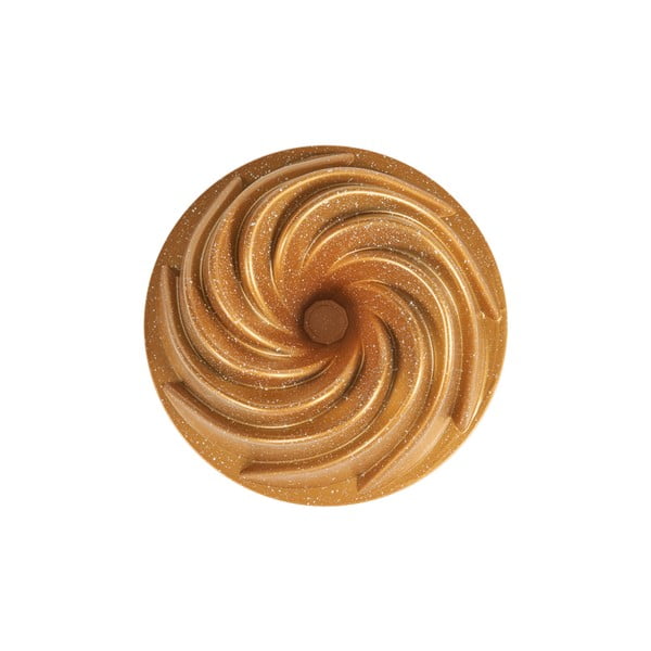 Lijevani aluminijski kalup za pečenje u zlatnoj boji Bonami Selection Rosa-image-2