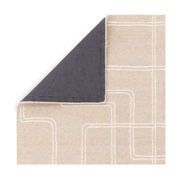 Bež ručno rađen vuneni tepih 120x170 cm Ada – Asiatic Carpets-image-3