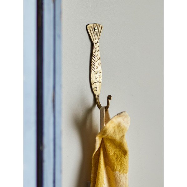 Mjedena metalna zidna kuka Chalix – Bloomingville-image-1