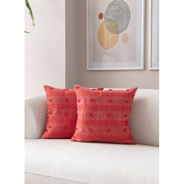 Ukrasne jastučnice u setu 2 kom 43x43 cm Tuffet – Mioli Decor-image-1