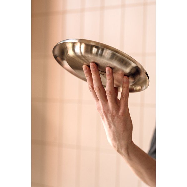 Tanjuri u setu 2 kom od nehrđajućeg čelika u srebrnoj boji ø 28 cm Roto – noo.ma-image-2