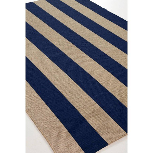 Plavi/bež ručno rađen tepih od mješavine vune 200x300 cm Sissel – Jotex-image-4