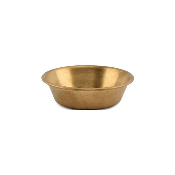 Metalna zdjelica za posluživanje u zlatnoj boji 80 ml Serve – BonBistro