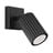 Crna zidna lampa Gleam – Nice Lamps