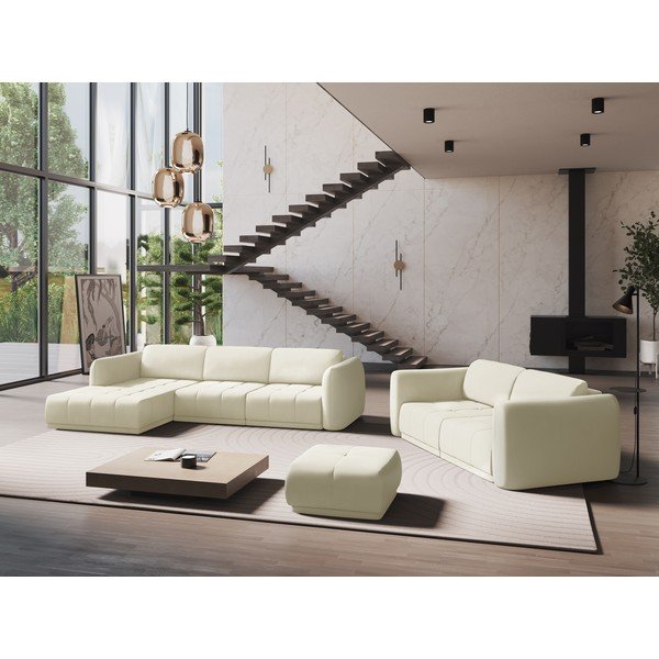 Bijela kutna garnitura (s lijevim kutom) Hoku – Makamii-image-1