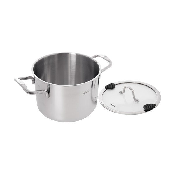 Lonac od nehrđajućeg čelika s poklopcem 4,6 l Venice – Orion-image-2