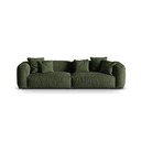 Zelena baršunasti sofa 320 cm Martina – Micadoni 