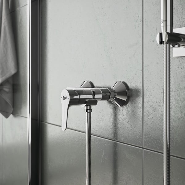 Slavina za tuš/zidna u sjajno srebrnoj boji Alpha – Ideal Standard-image-2