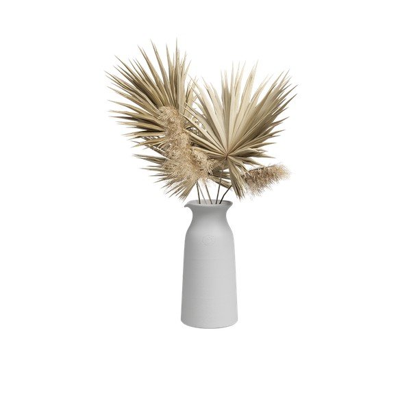 Bijela keramička ručno izrađena vaza (visina 30 cm) Bia – Artevasi-image-4