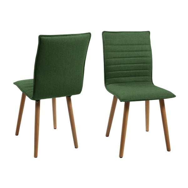 Set od 2 zelene blagovaonske stolice Acton Karel