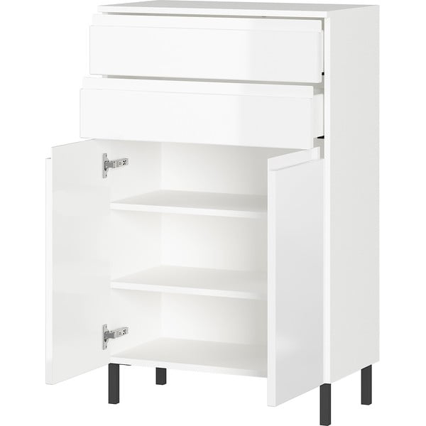 Bijeli kupaonski ormarić 60x97 cm Salinas - Germania-image-3