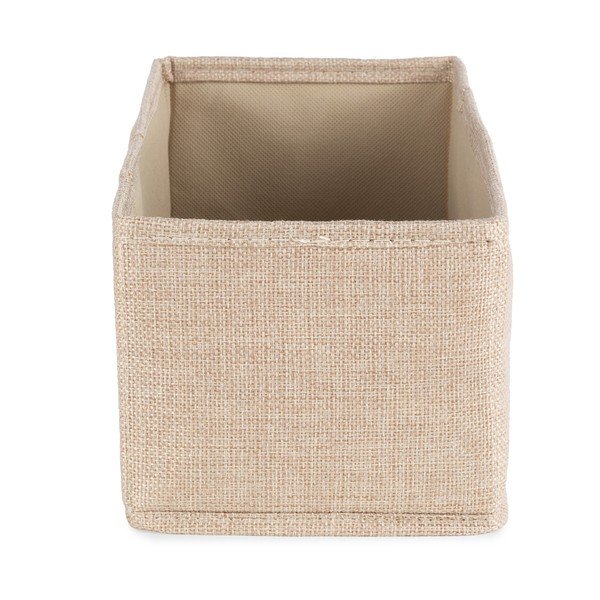 Bež tekstilna kutija za pohranu 28x12x12 cm Sandy – Compactor-image-3