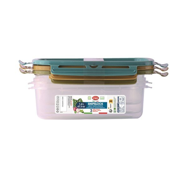 Posude za ručak u setu 3 kom Snipslock – Snips-image-3