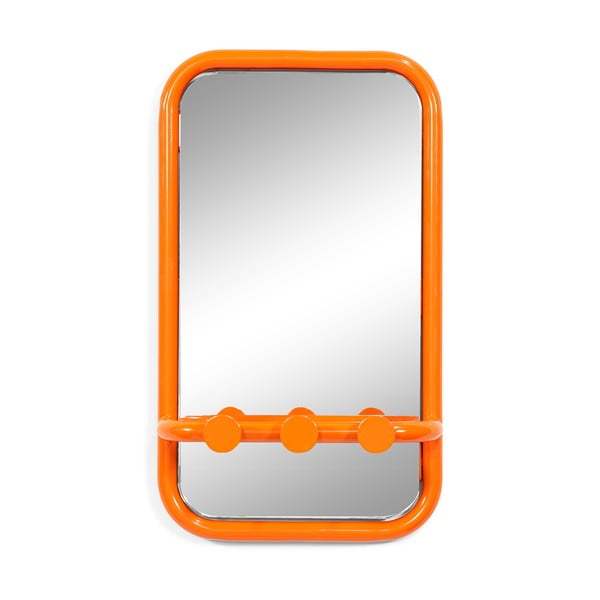 Narančasta metalna ploča za vješanje garderobe 35x60x11 cm Retro – Spinder Design