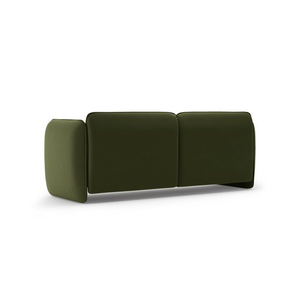 Zelena baršunasti sofa 204 cm Georgia – Micadoni -image-3