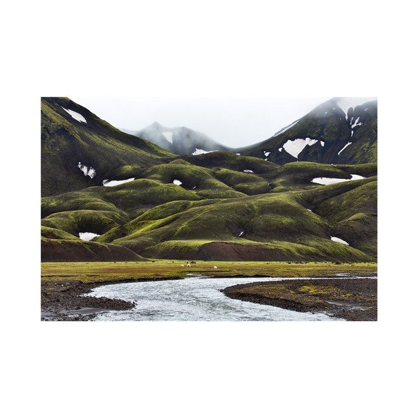 Staklena slika 120x80 cm Fjallabak – Styler