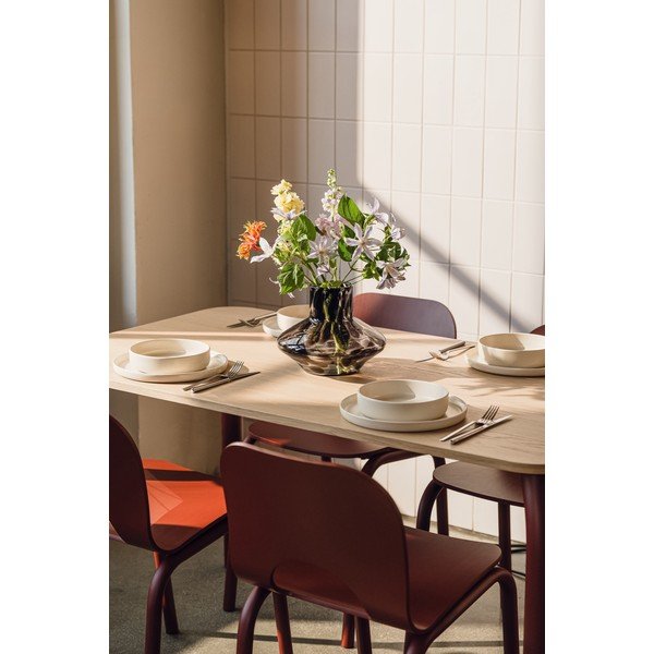 Blagovaonski stol s pločom stola u dekoru hrasta 80x140 cm Meko – noo.ma-image-2