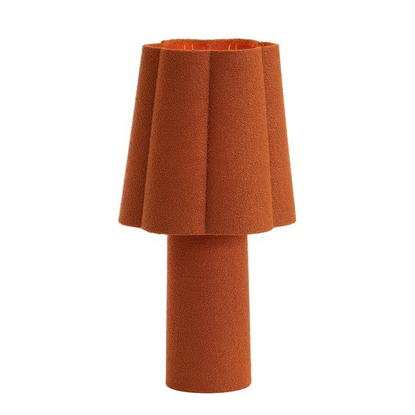 Ciglasta stolna lampa s tekstilnim sjenilom (visina 50 cm) Musaby – Light & Living-image-1
