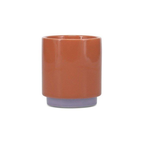 Narančasta/ljubičasta šalica od kamenine 130 ml Duo – ONA