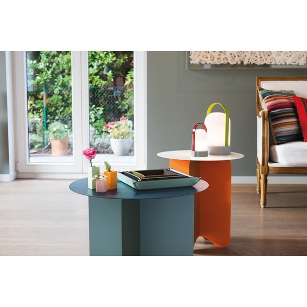 Bijela LED stolna lampa s mogućnosti zatamnjivanja (visina 15 cm) Uri – Remember-image-4