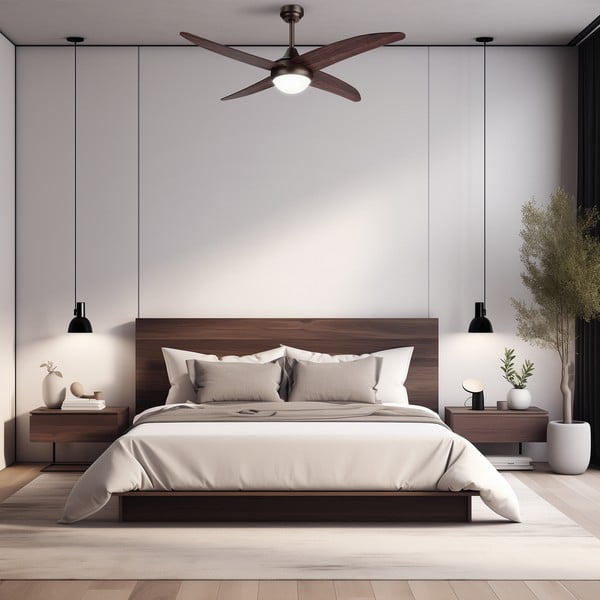 LED stropna svjetiljka u tamnoj prirodnoj boji ø 13 cm Regal – SULION-image-2