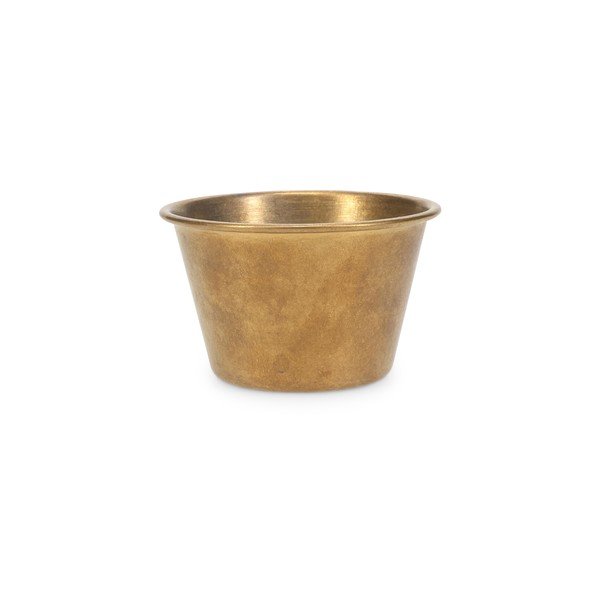 Metalna zdjelica za posluživanje u zlatnoj boji 110 ml Serve – BonBistro