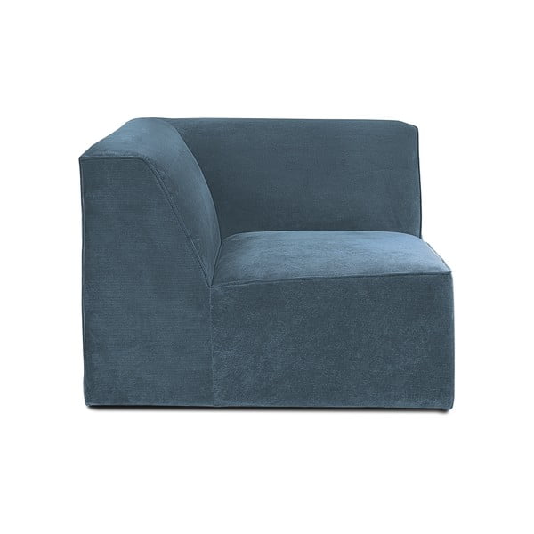 Plava modularna sjedeća garnitura od samta (promjenjiva) Sting – Scandic