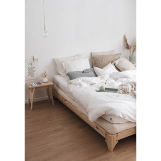 Bračni krevet od borovine s podnicom 180x200 cm Elan – Karup Design