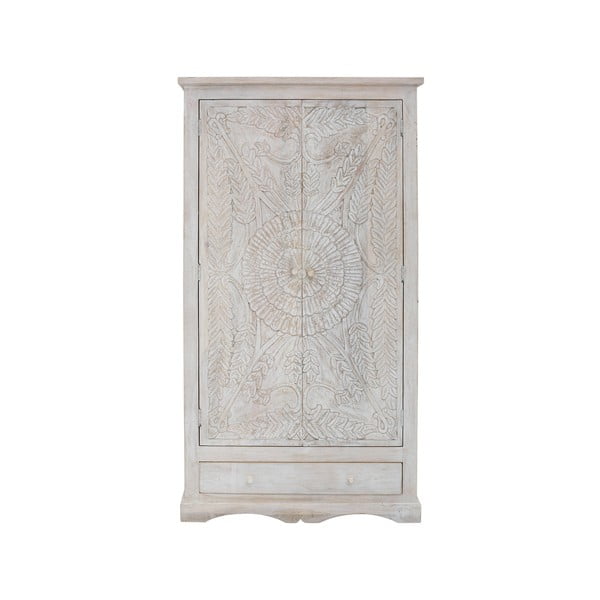 Bijeli ormar od masivnog manga 100x175 cm Rana – Støraa