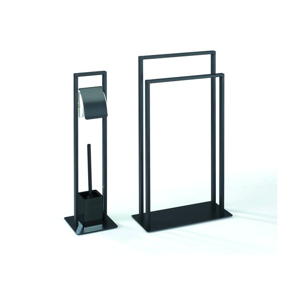 Držač ručnika od crnog čelika Tomasucci Emori-image-2