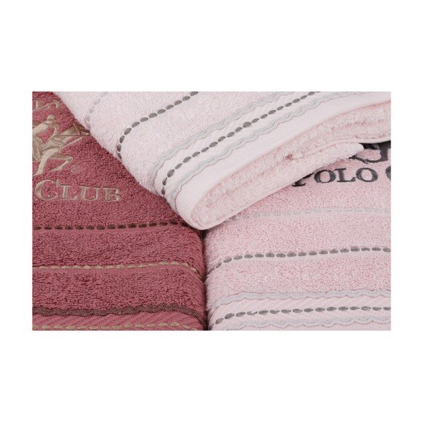 Set od 3 roza ručnika, 90 x 50 cm-image-3