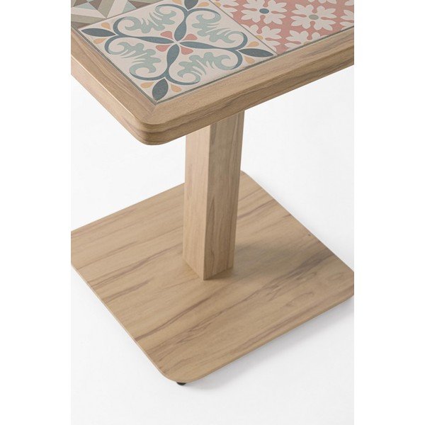 Željezni vrtni stolić 73x73 cm Kalimera – Bizzotto-image-3