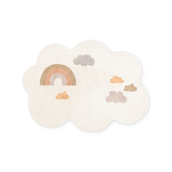 Krem periv/ručno rađen pamučan dječji tepih 140x200 cm Snuggle Willy – Hanse Home
